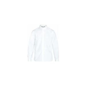 Blouse KnowledgeCotton Apparel Men Alf Regular Crispy Cotton Shirt Bright White-XS