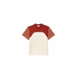 Shirt - T-shirt - Katoen - Color-Blocking - Ronde Hals