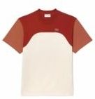 Shirt - T-shirt - Katoen - Color-Blocking - Ronde Hals