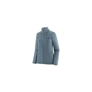 Vest Patagonia Women R1 Daily Jacket Light Plume Grey/Steam Blue X-Dye-XXL