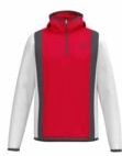 HEAD - Club 25 - Hooded Hoodie - Rood/Wit - 100% Polyester