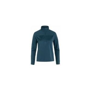 Trui Fjällräven Women Abisko Lite Fleece Half Zip Indigo Blue-XL