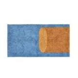 Vloerkleed Villa Collection Styles Blue Amber 70 x 140 cm