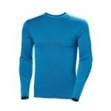 Ondershirt Helly Hansen Men Lifa Merino Midweight Crew Neptune Blue-XXL