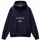 Napapijri - Burgee Half Zip Hoodie 2.0 - Blauw - Hoodie