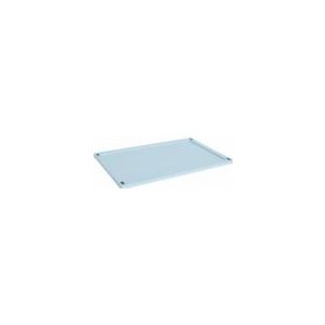 HAY - Colour Crate - Deksel - Soft Blue - Plastic Large
