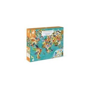 Janod Educatieve Puzzel - Dino's (200 stukjes)