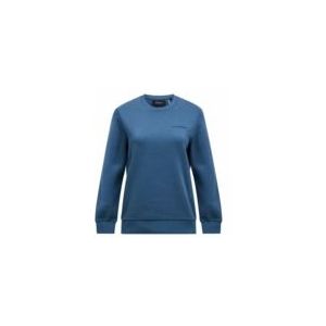 Trui Peak Performance Women Original Small Logo Crew Mountain Lake-S