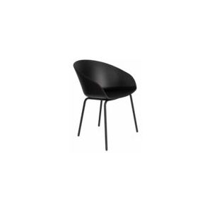Stoel Zuiver Void Armchair Black