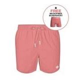 Zwembroek Muchachomalo Men Solid Dusty Pink-XXL