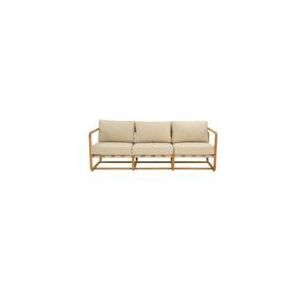 Apple Bee - Dolce - Loungebank - Ecru Cotton Flower - Teak
