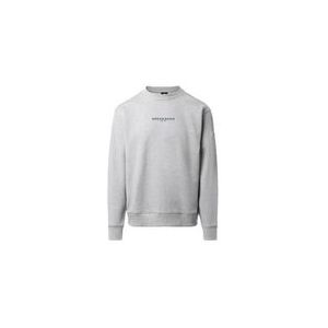 Trui North Sails Men Crewneck Sweatshirt With Graphic Grey Melange-XXL