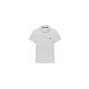 Polo Lacoste Men DH0783 Regular Fit Silver Chine-4