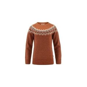 Vest Fjallraven Women Ovik Knit Sweater Autumn Leaf-Desert Brown-XXS