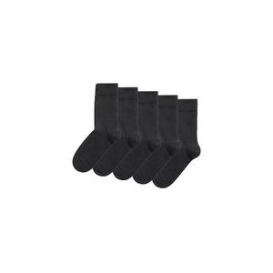 Sok Bjorn Borg Unisex Essential Ankle Sock Black (5-pack)-Schoenmaat 41 - 45