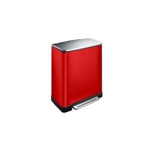Pedaalemmer EKO Recycle E-Cube 46L Rood