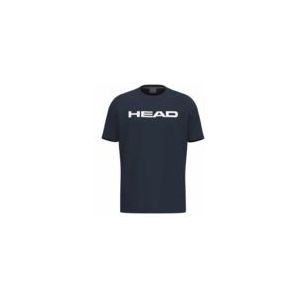 HEAD - Club - Tennisshirt - Navy - Katoen/Polyester/Elastaan