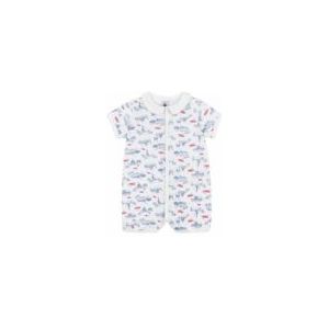 Babypakje Petit Bateau Playsuit Marshmallow/Multico Paris-60 - 3 maanden