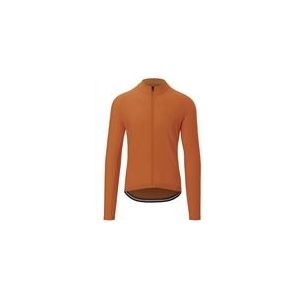 Fietsshirt Giro Men M Chrono LS Thermal Vermillion-L