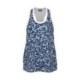 Tennisshirt HEAD Women Agility Tank Top Print Vision Royal-L