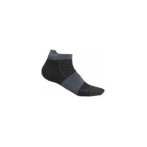 Icebreaker - Merino Run+ Ultralight Micro - Hardloopsokken - Black/Graphite
