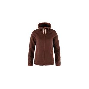 Fjallraven - Övik Fleece Hoodie - Dames Longshirt - Herfst - Leaf
