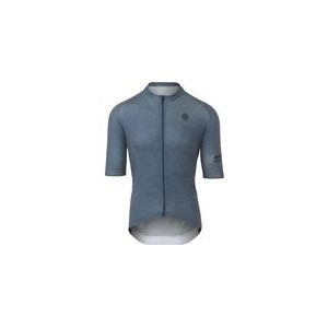 Fietsshirt Agu Men Merino Jersey SS Performance Steel Blue-XXL