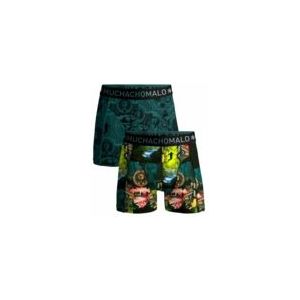 Boxershort Muchachomalo Men Shorts Indiana Print/Print (2-Pack)-XL