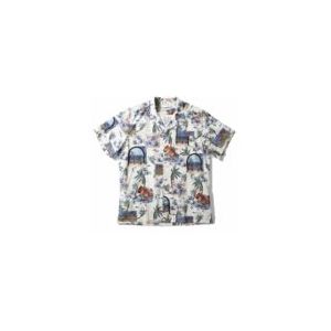 Shirt Edmmond Studios Men Paradise Short Sleeve Plain White-M