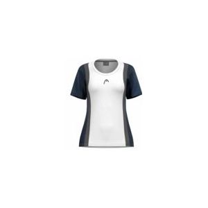 HEAD - Club - Sportshirt - Navy White - 100% Polyester