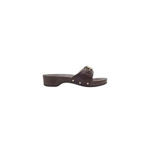 Scholl - Pescura - Slipper - Donkerbruin - Leer