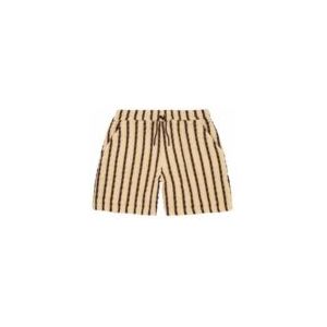 OAS - Porto Waffle Shorts - Korte Broek - Tartufo - Regular Fit - 100% Katoen