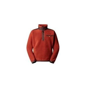 Trui The North Face Men Royal Arch 1/4 Snap Brandy Brown Coal Brown-XL