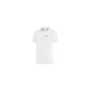 Tennisshirt K-Swiss Men Hypercourt Basic Polo White-M