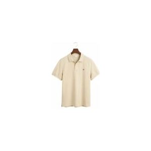 Polo GANT Men Ruggers Ss Silky Beige-XXXL