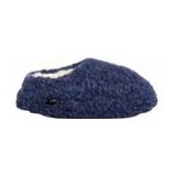 Rue de Wool - The Nordic Low - Pantoffel - Navy Blue - 100% Wol