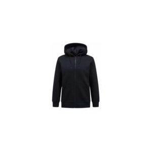 Peak Performance - Original Small Logo Zip - Hoodie - Black - Katoen/Gerecycled Polyester