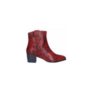 Enkellaars JJ Footwear Epirus Bordo Voetbreedte G-Schoenmaat 36