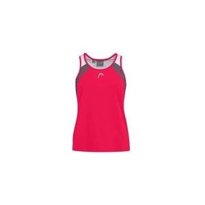 Tennisshirt HEAD Women Club 21 Tanktop Magenta-XXXL