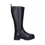 Dameslaars JJ Footwear Battle Zwart Kuitmaat XXL-Schoenmaat 36