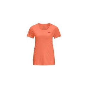 Jack Wolfskin - Tech T W - T-shirt - Oranje - Regular Fit