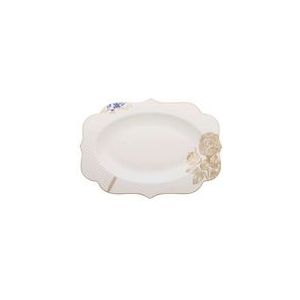 Ovale schaal Royal White 40x28.5cm Pip studio