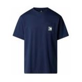 The North Face - Mountain Logo - T-shirt - Summit Navy - Korte Mouwen