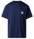 The North Face - Mountain Logo - T-shirt - Summit Navy - Korte Mouwen