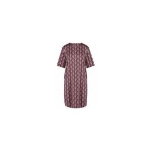 Nightdress Essenza Women Caro Tesse Short Sleeve Cherry Red-M