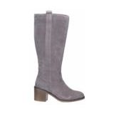 JJ Footwear - Leyburn - Dameslaars - Grijs - Kuitmaat XXL