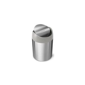 Tafelafvalemmer simplehuman Mini Can Zilver 1,5L