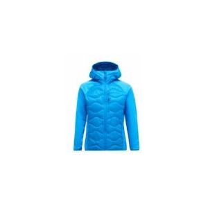 Peak Performance - Helium Down Hybrid Hood - Jas - Brilliant Blue - 100% Gerecycled Polyamide