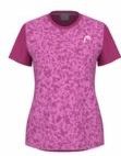Tennisshirt HEAD Women Tie Break II Print Vision Vivid-L