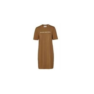 Nightdress Covers & Co Women Nava Uni Short Sleeve Gold-L